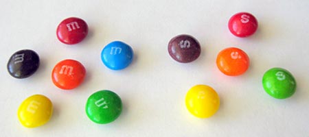 Peanut M&M Color Distribution (31 bag sample) : r/dataisbeautiful
