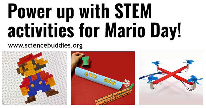 Mario Day STEM — Bring Mario World to Life with Hands-on Science