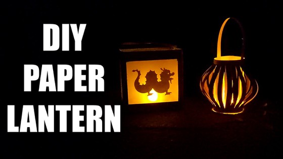 Easy DIY Lantern Lamp