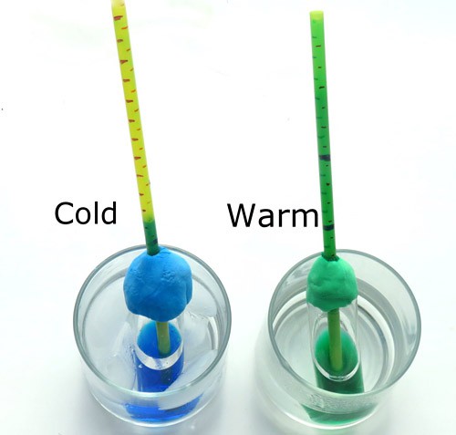 Make a Bottle Thermometer, Crafts for Kids