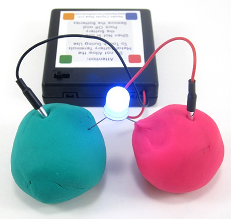 Standard Kit  Basic Kit with Conductive and Insulating Dough – Squishy  Circuits