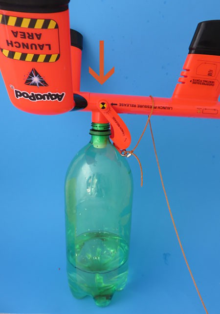 Blast-off! 6th Grade Science Students Launch Bottle Rockets on