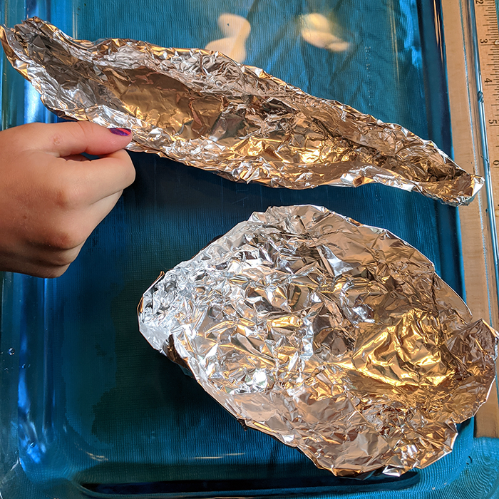 Aluminum Foil Boats: Doing Fun Science at Home during School